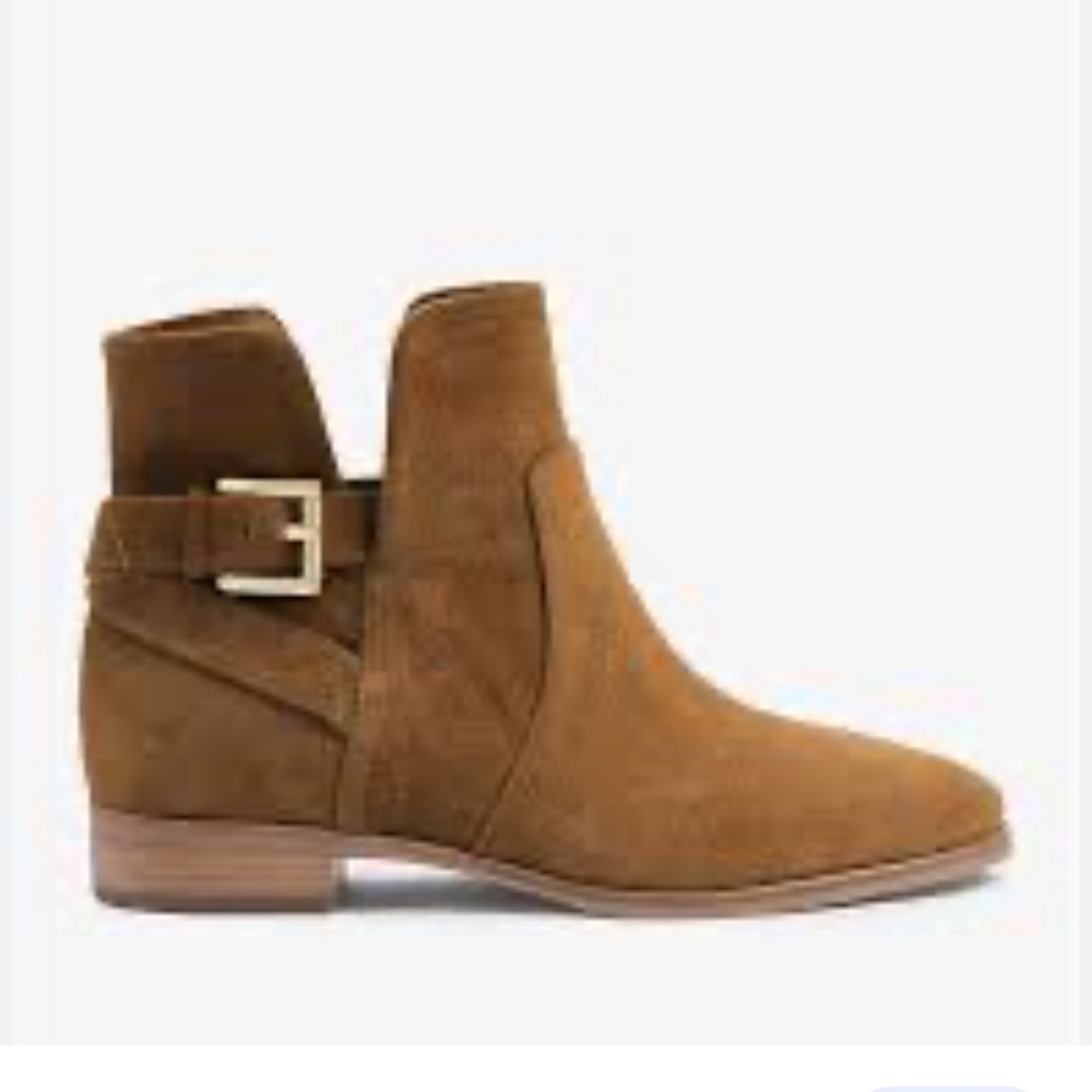Michael Kors Salem suede buckled and elastic Bootie size 8 - Picture 2 of 12